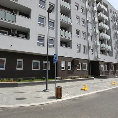 Riviera 2 New Apartment, Parking 5 Evra Dan 公寓 贝尔格莱德