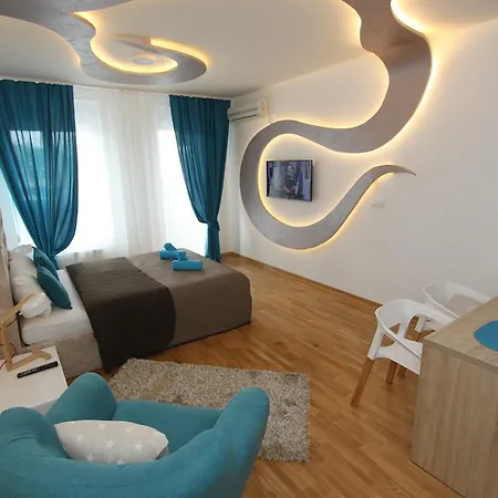 公寓 Riviera 2 New Apartment, Parking 5 Evra Dan *