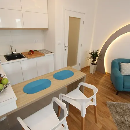 Riviera 2 New Apartment, Parking 5 Evra Dan 公寓 贝尔格莱德